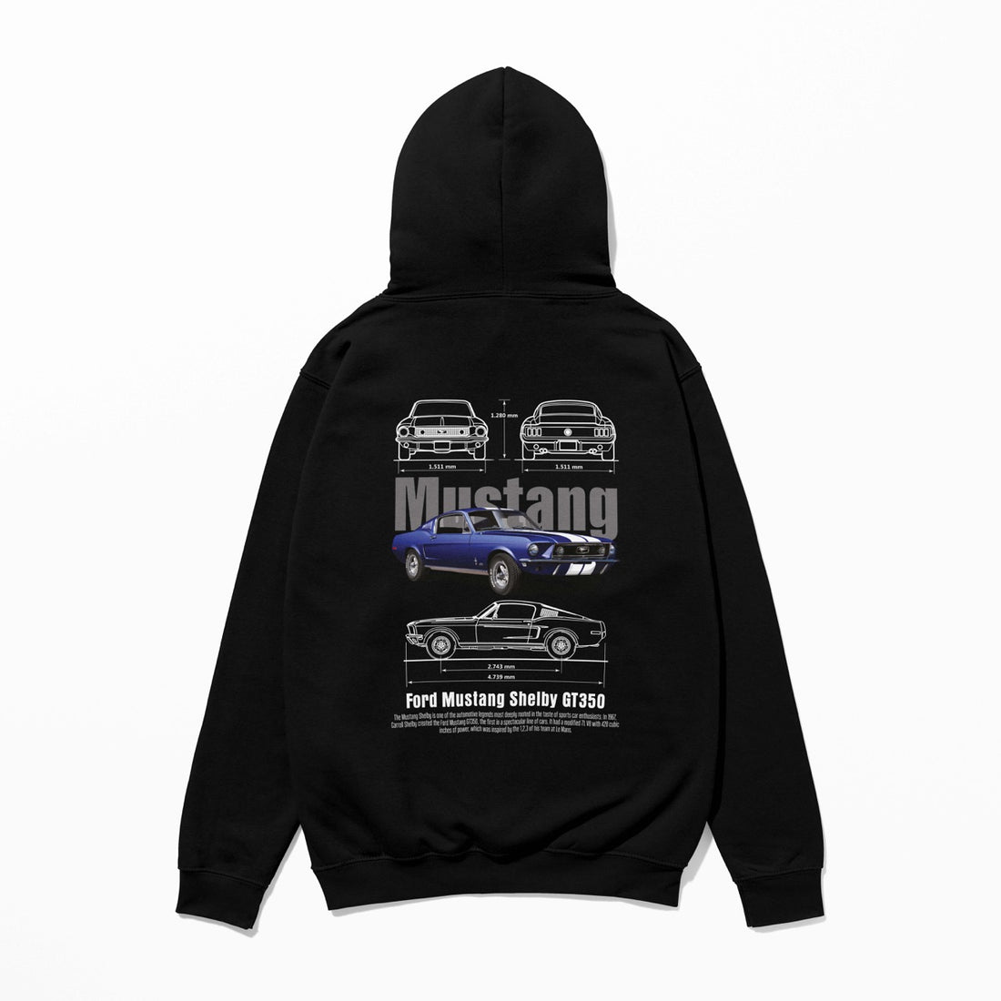 Mustang Shely GT3 - Hoodie