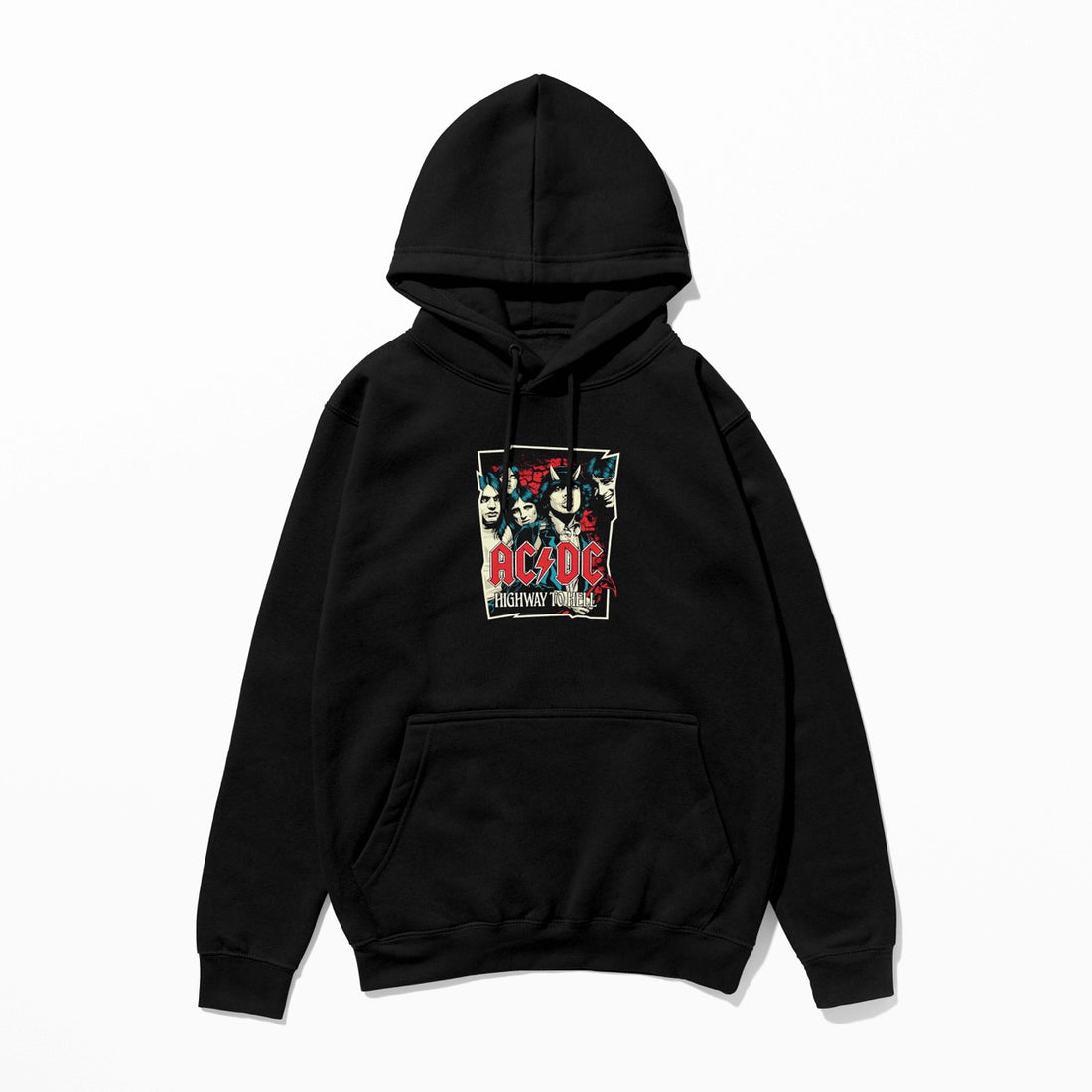 AC DC Poster - Hoodie