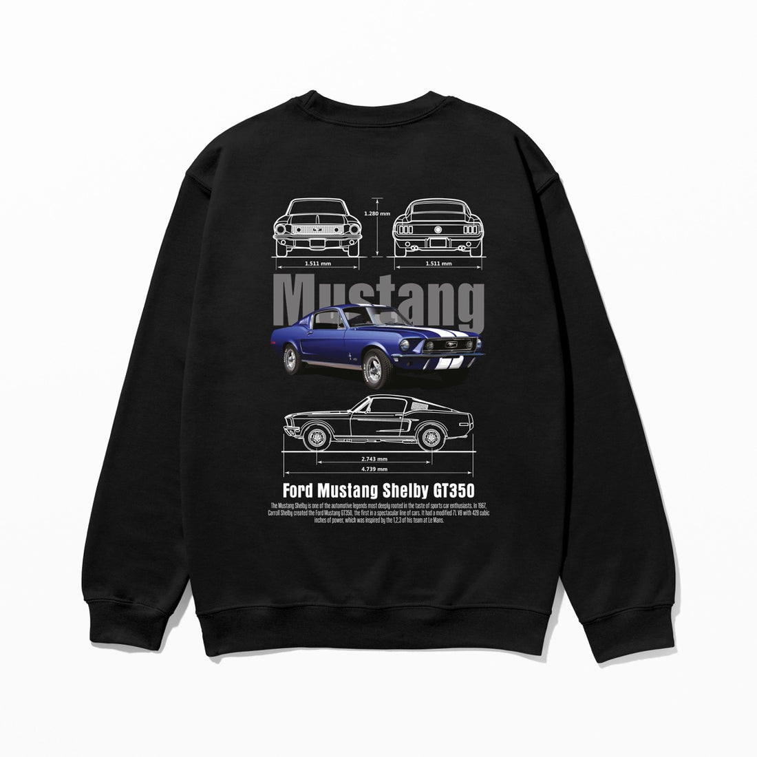 Mustang Shelby GT3 - Sweatshirt