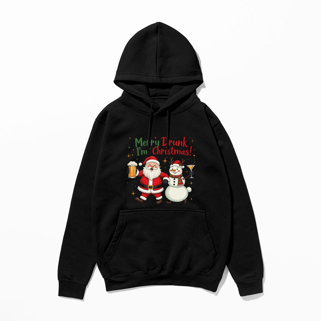 Merry Drunk I'm Christmas - Hoodie