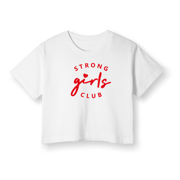 Strong Girl Club - Crop T-shirt