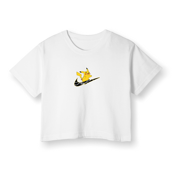 Pikachu Nike - Crop T-shirt