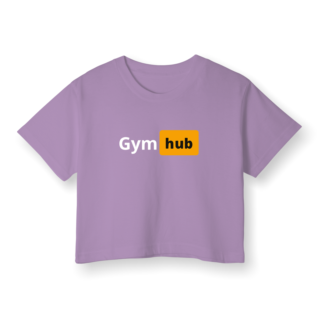 GymHub - Crop T-shirt