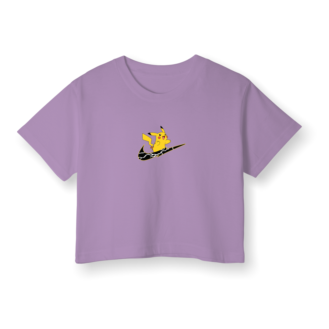 Pikachu Nike - Crop T-shirt