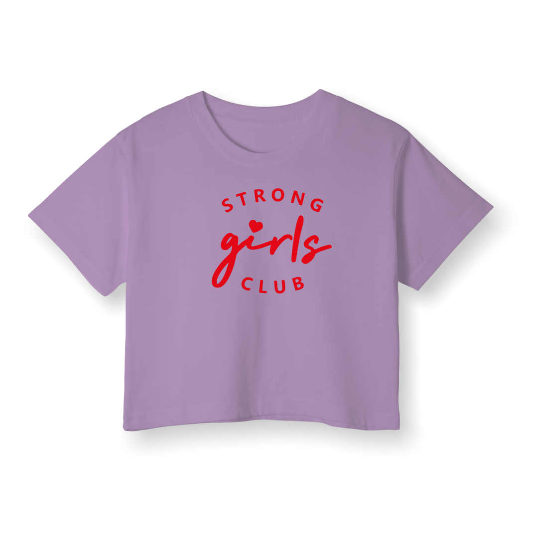 Strong Girl Club - Crop T-shirt