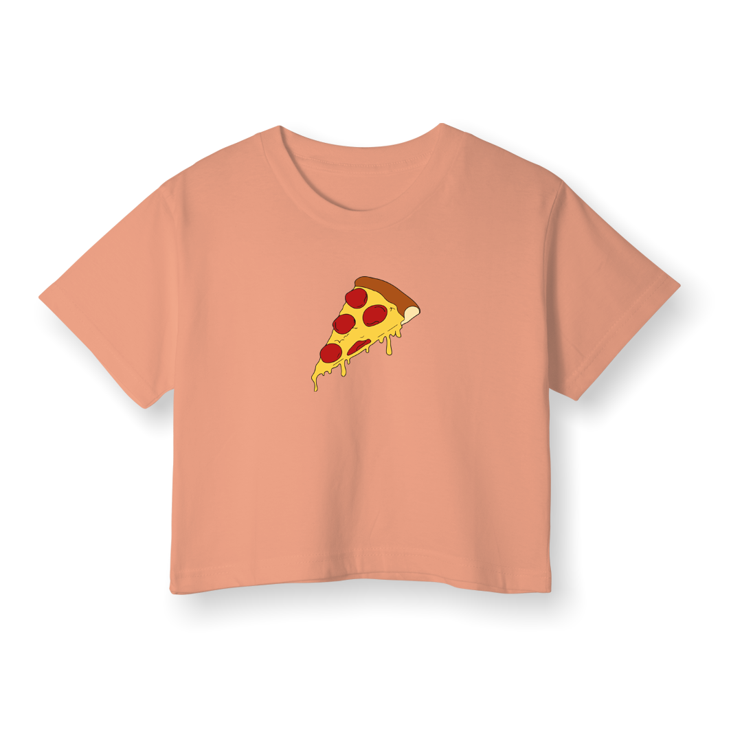 Pizza - Crop T-shirt