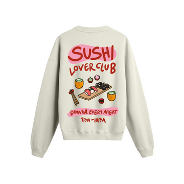 Sushi Lover Club - Oversize Sweatshirt