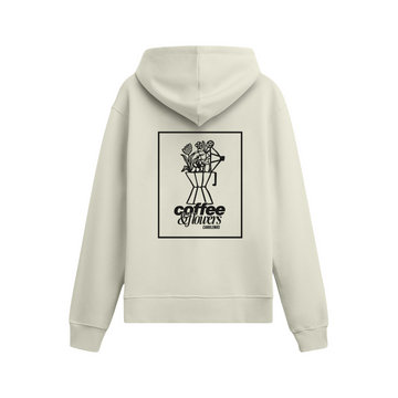 Coffee & Flowers - Oversize Hoodie