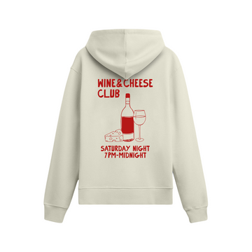 Wine Cheese Club - Oversize Hoodie