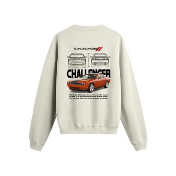 Challenger Red - Oversize Sweatshirt