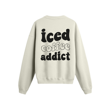 İced Coffee Addict - Oversize Sweatshirt