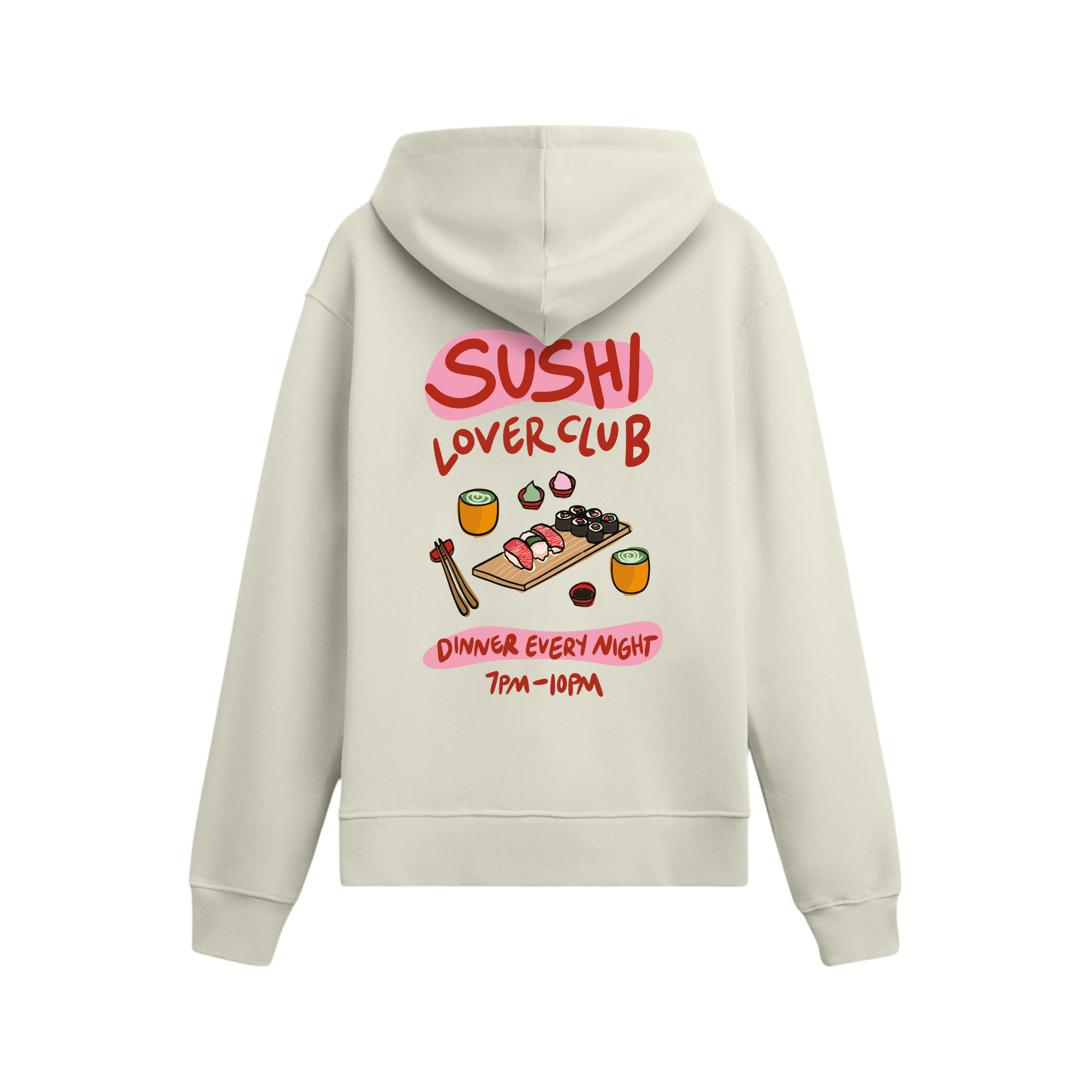Sushi Lover Club - Oversize Hoodie