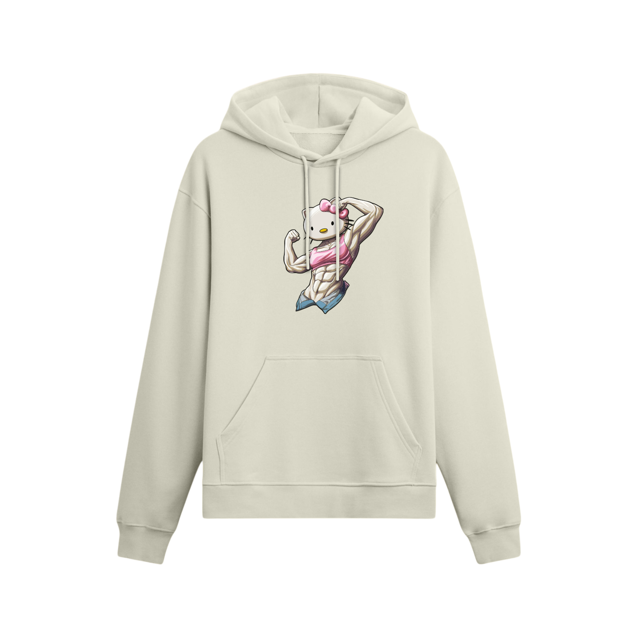Kitty Gym - Oversize Hoodie