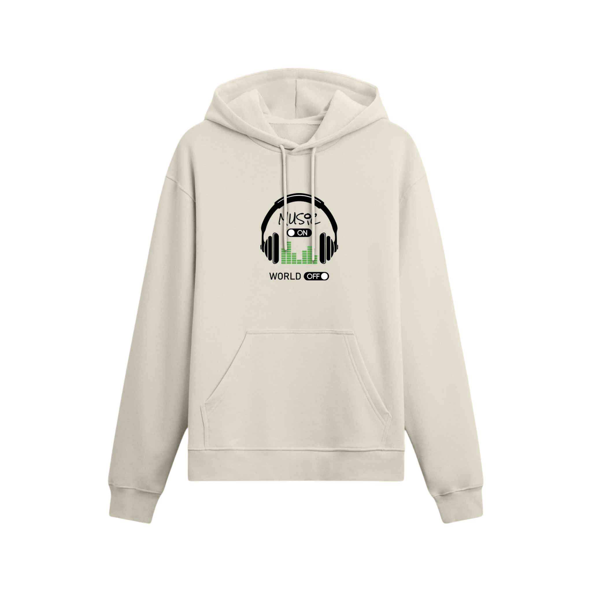Music On - Oversize Hoodie