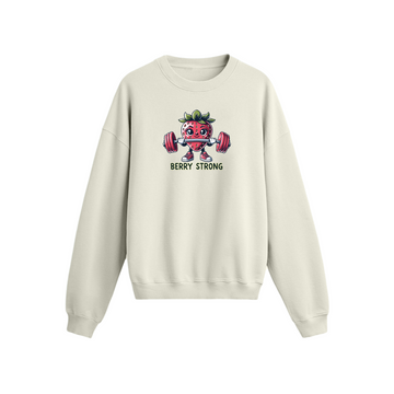 Berry Strong - Oversize Sweatshirt