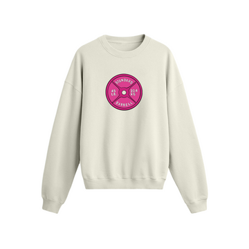 Pink Barbell - Oversize Sweatshirt