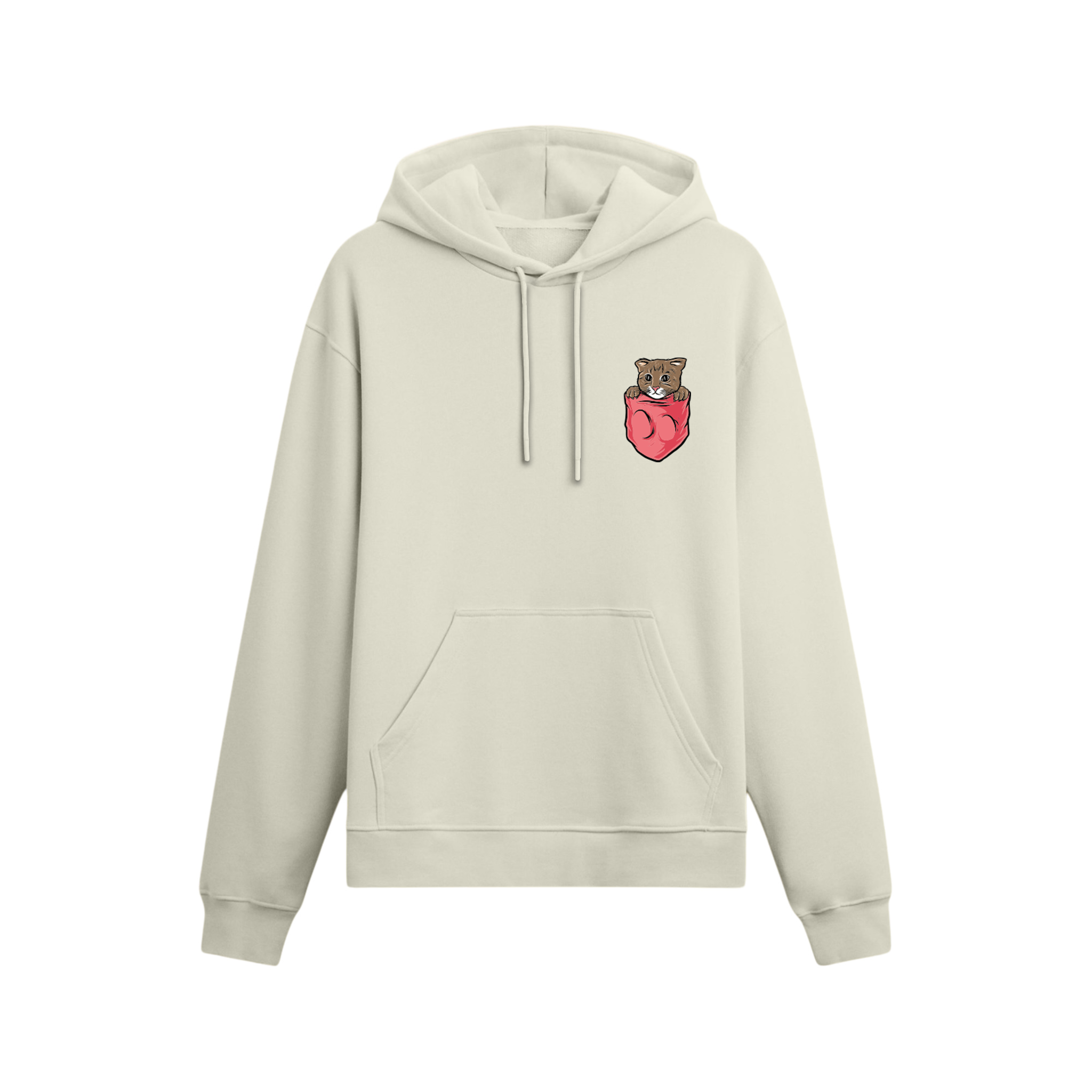 Kedi Cep  - Oversize Hoodie