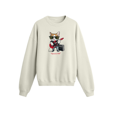 Rockstar Kedi - Oversize Sweatshirt