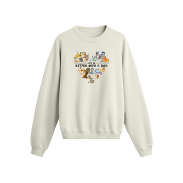 Better With a Dog - Oversize Sweatshirt