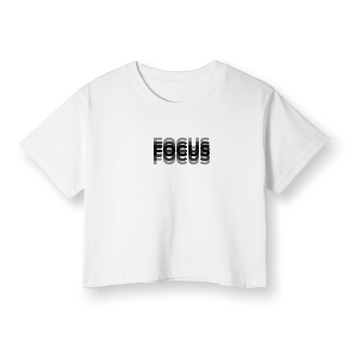 Focus - Crop T-shirt