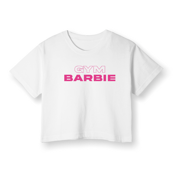 Gym Barbie - Crop T-shirt