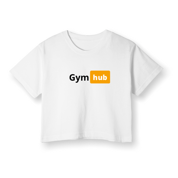 GymHub - Crop T-shirt