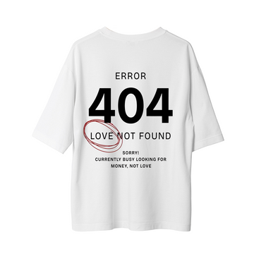 Error Not 404 - Oversize T-Shirt