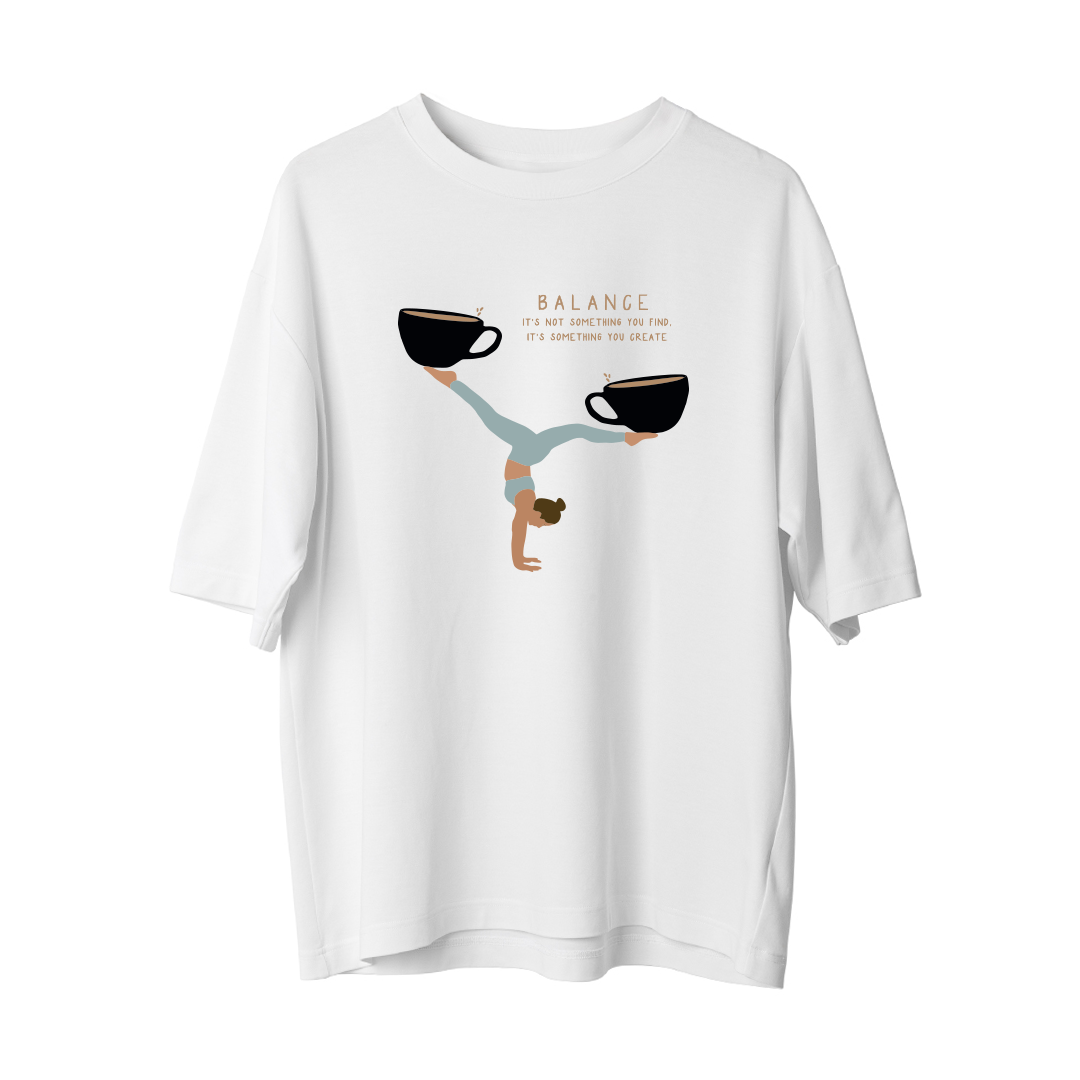 Balance - Oversize T-Shirt – Candlemas Store