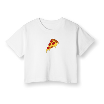 Pizza - Crop T-shirt