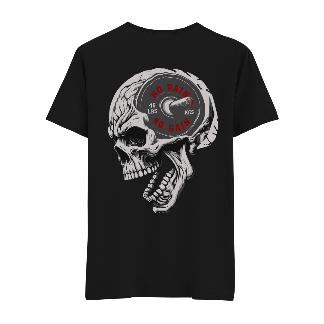 No Pain No Gain Dead - Regular Tshirt
