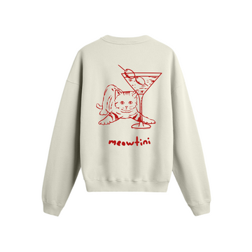 Meowtini - Oversize Sweatshirt