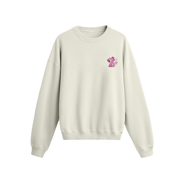 Stitch And Angel / Angel - Oversize Sweatshirt