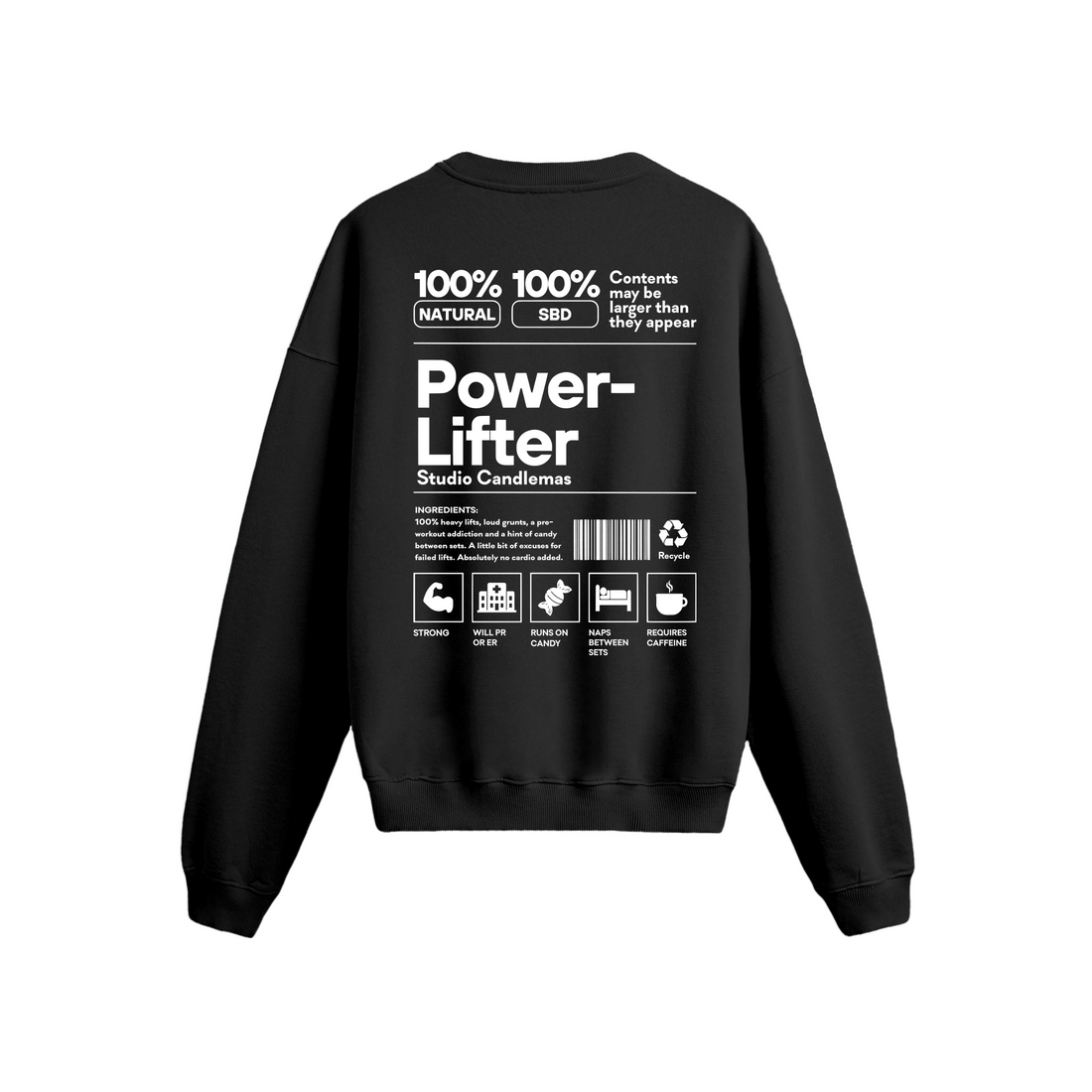 Power Lifter - Oversize Sweatshirt