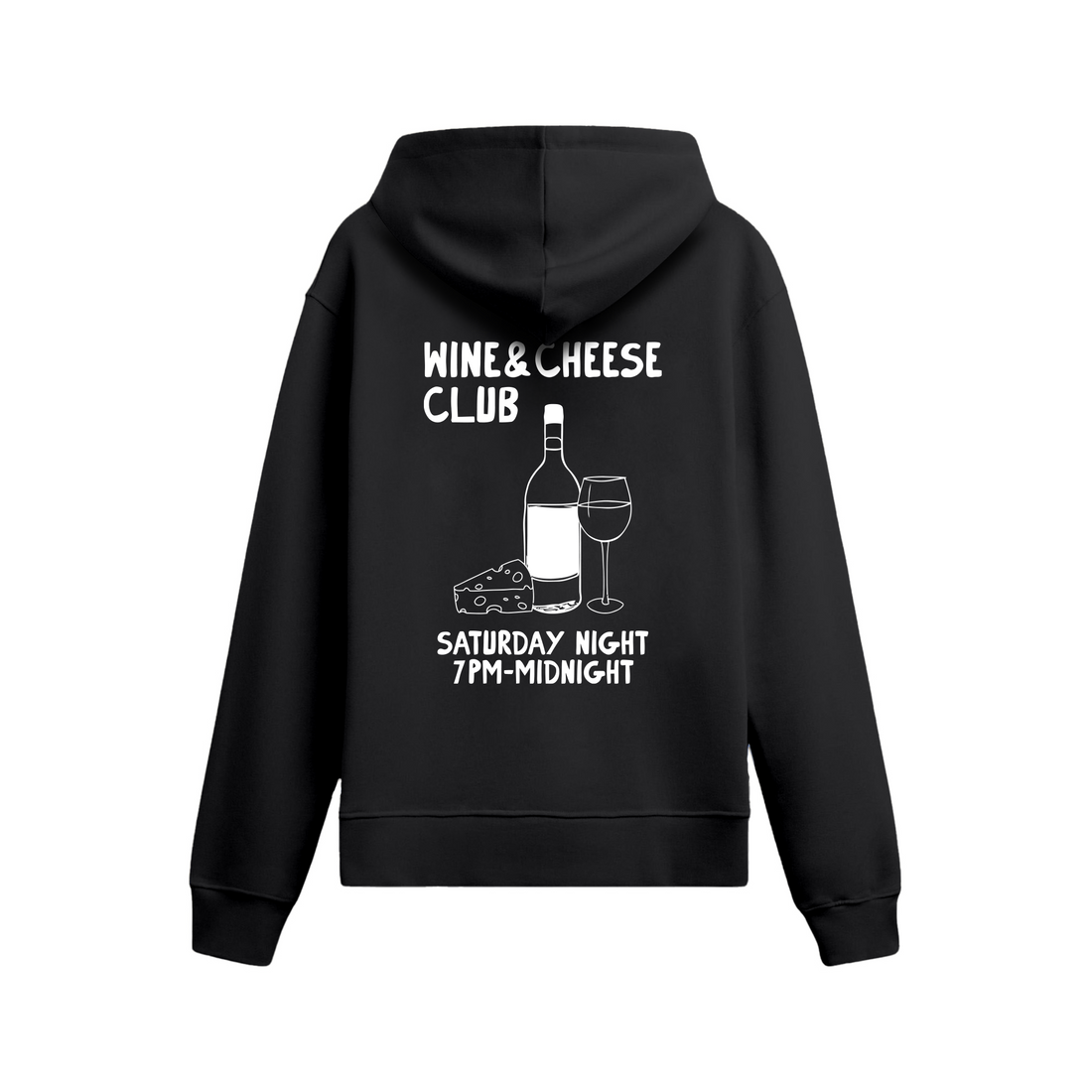 Wine Cheese Club - Oversize Hoodie