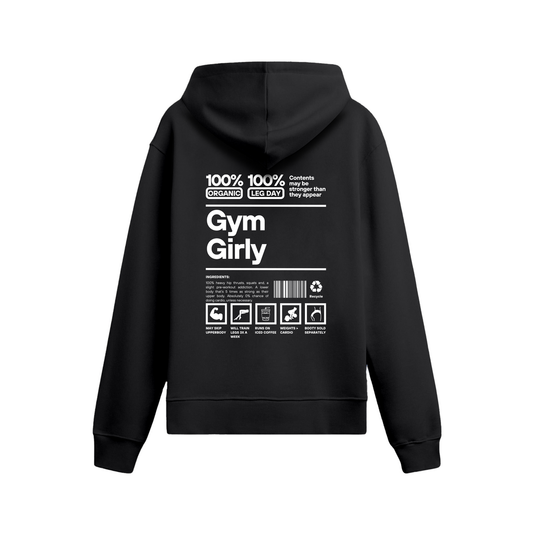 Gym Girl-2 - Oversize Hoodie