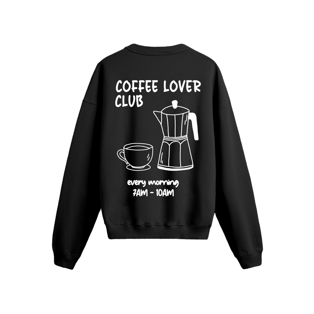 Coffee Lover Club - Oversize Sweatshirt