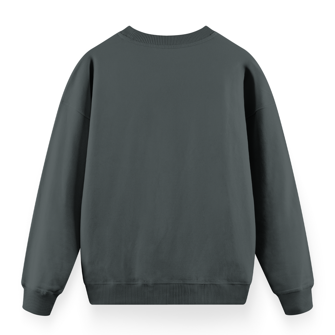 Premium Oversize Basic Sweatshirt - Antrasit