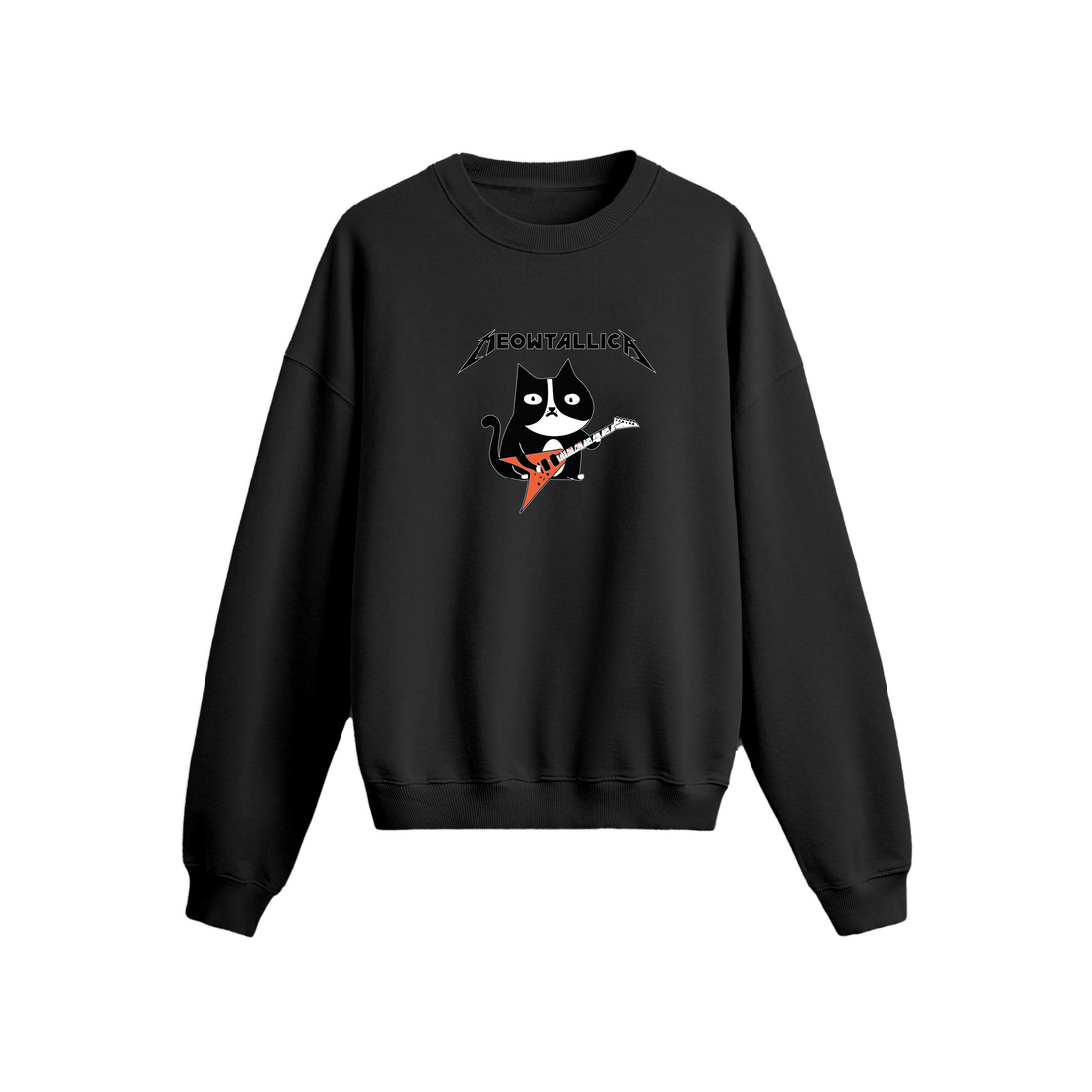 Meowtallica - Oversize Sweatshirt