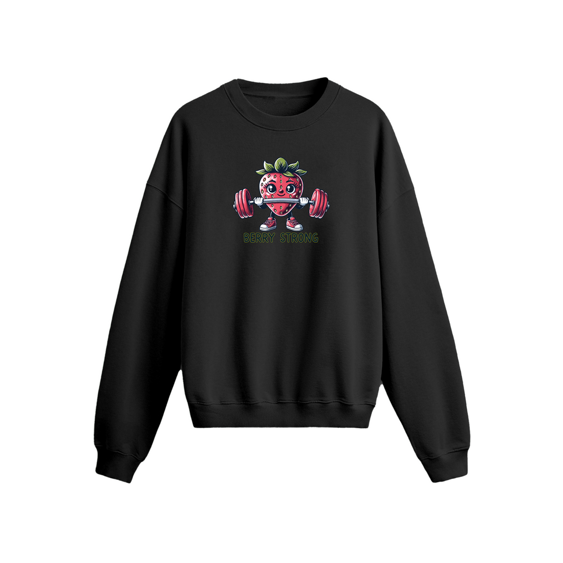 Berry Strong - Oversize Sweatshirt