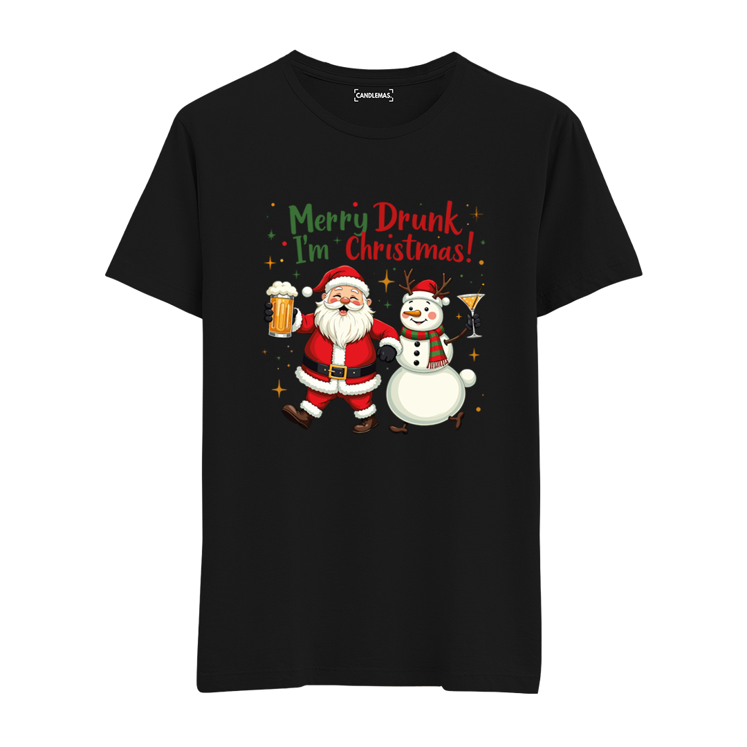 Merry Drunk I'm Christmas - Regular Tshirt