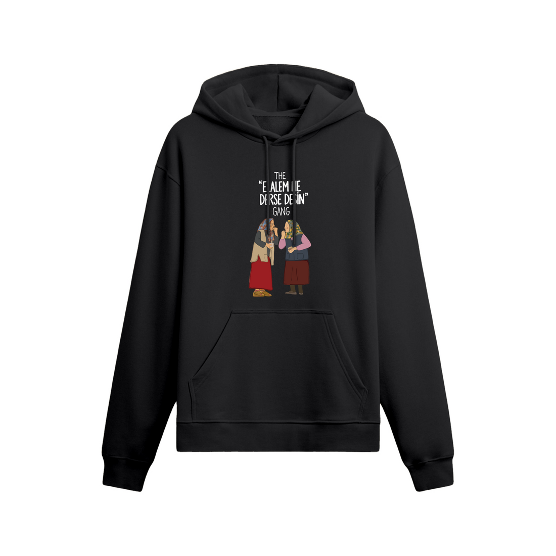 The Elalem Ne Derse Desin Gang - Oversize Hoodie