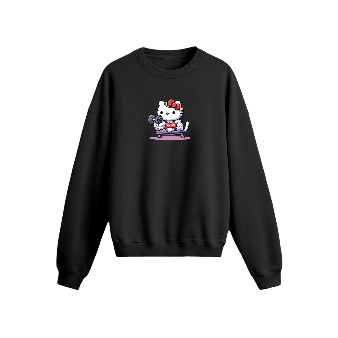 Hello Kitty Gym - Oversize Sweatshirt