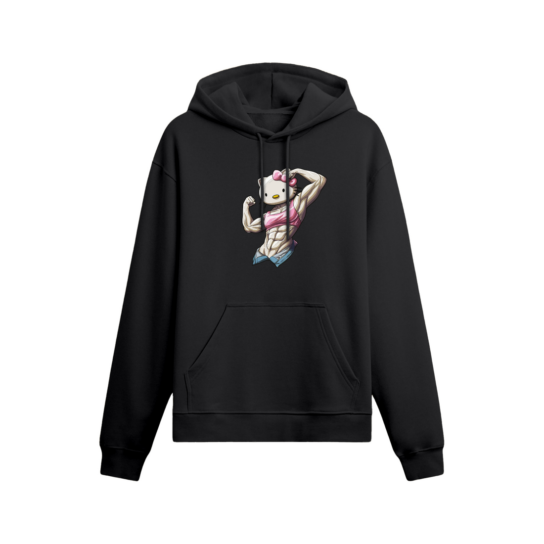 Kitty Gym - Oversize Hoodie