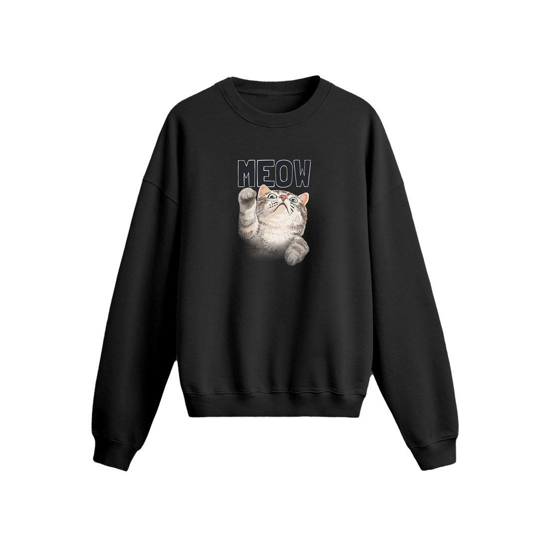 Meow - Oversize Sweatshirt