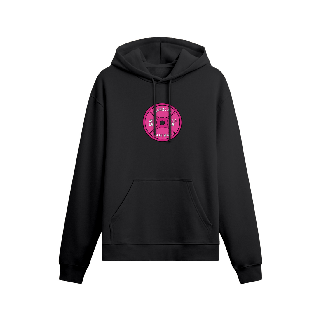 Pink Barbell - Oversize Hoodie