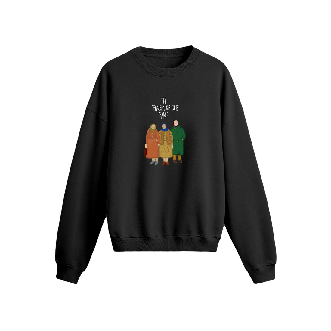 The Elalem Ne Der Gang - Oversize Sweatshirt