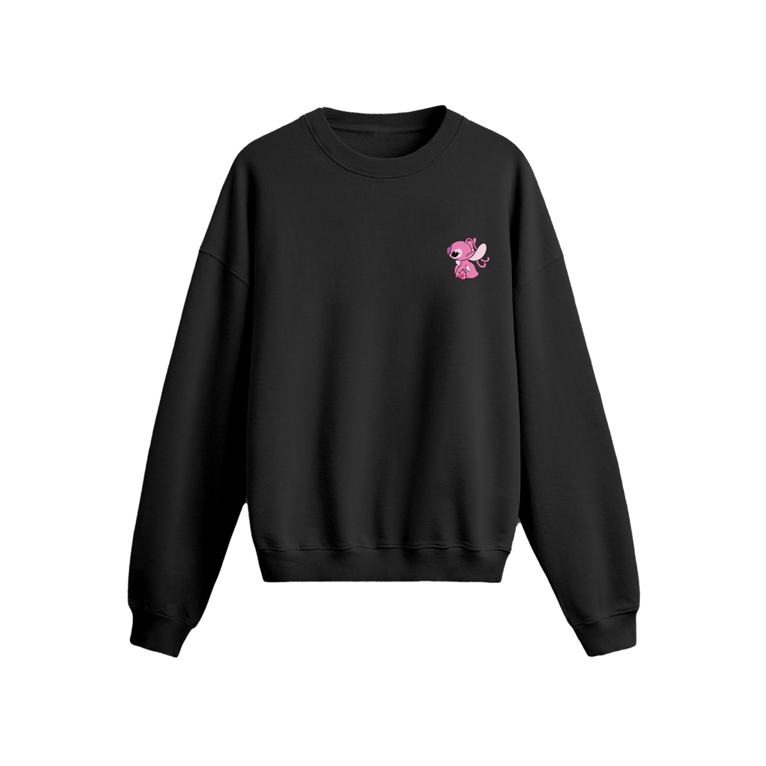 Stitch And Angel / Angel - Oversize Sweatshirt