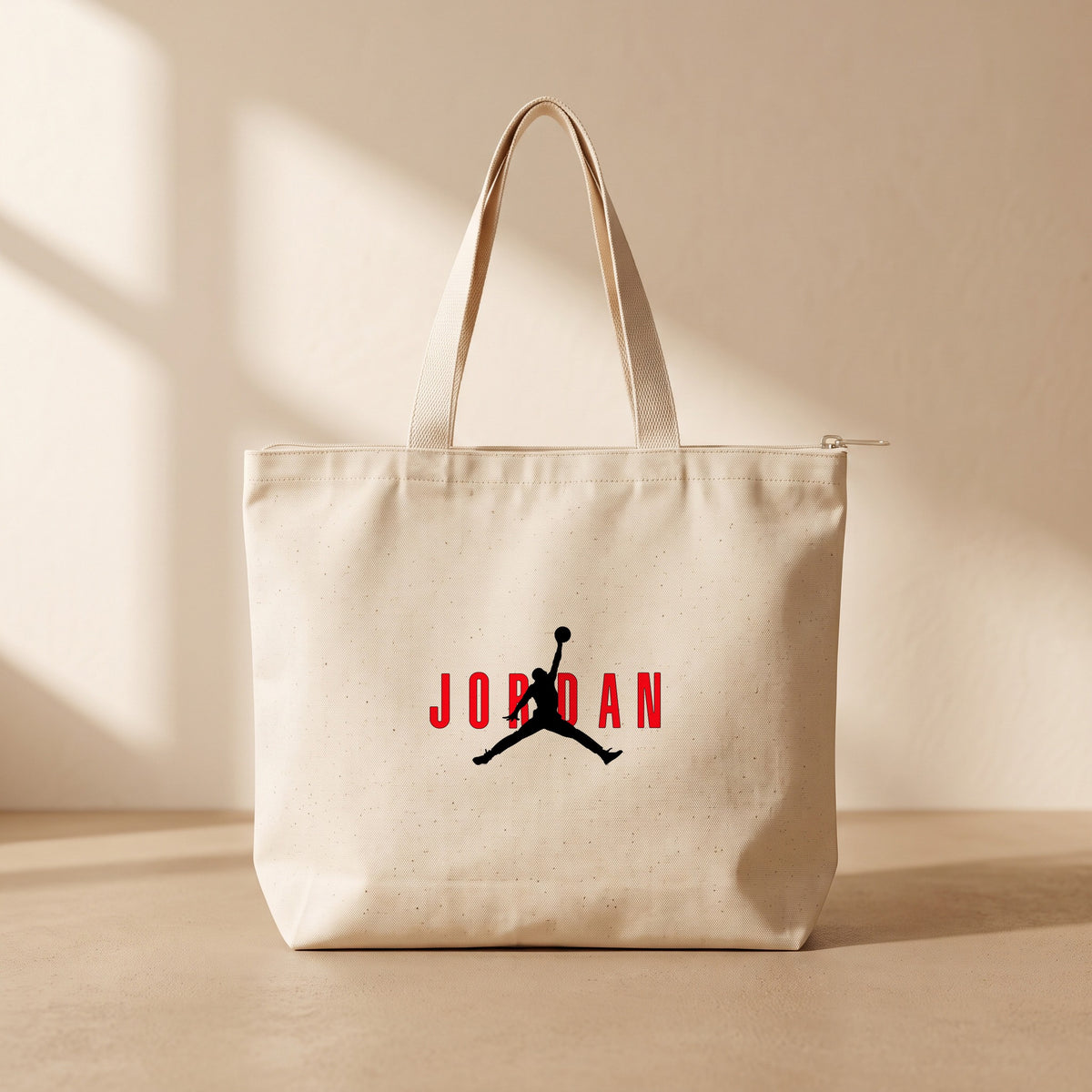 Air Jordan - Fermuarlı Tote Bag