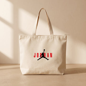 Air Jordan - Fermuarlı Tote Bag