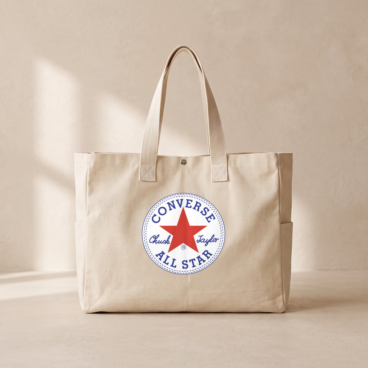 All Star Club - Çıtçıtlı Tote Bag
